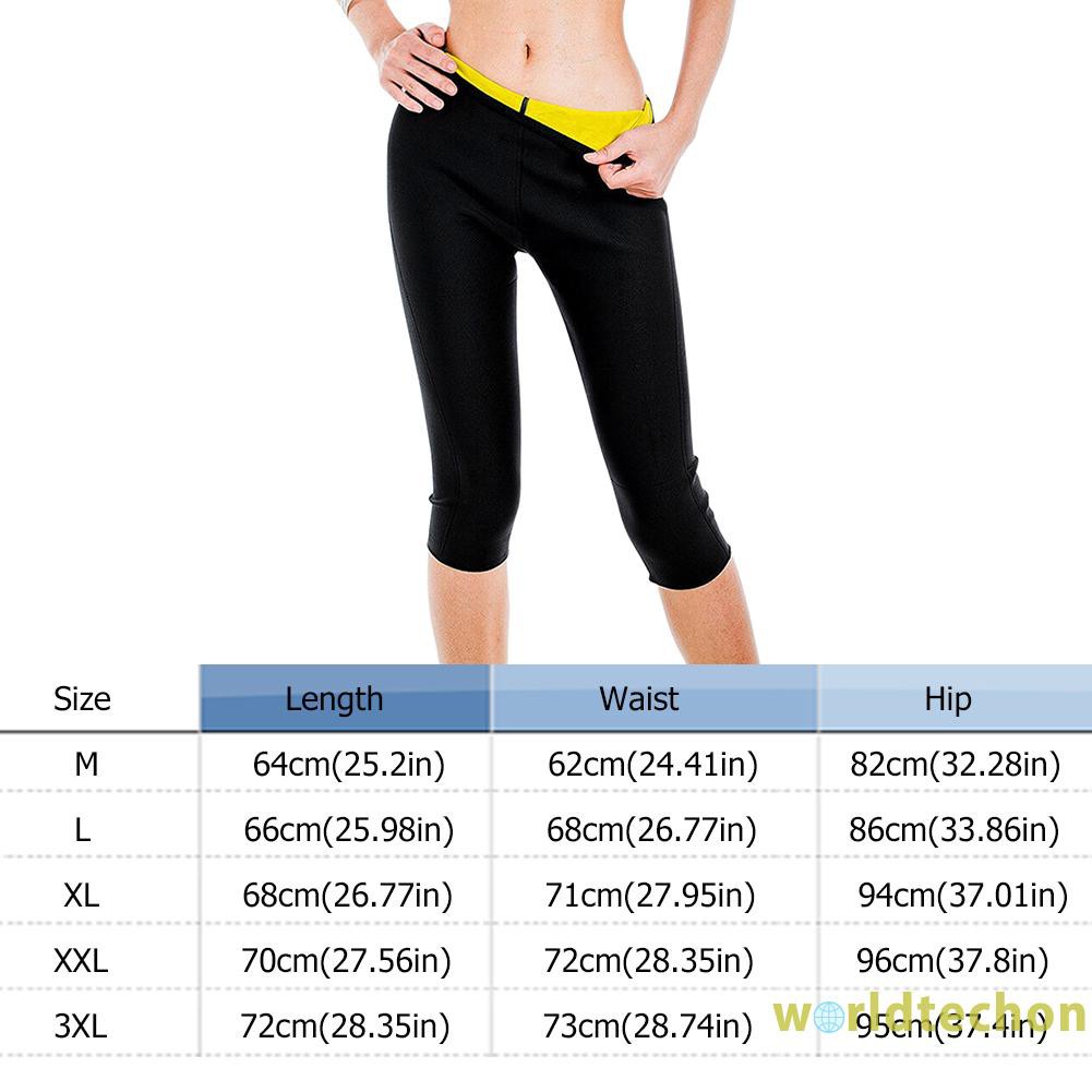 READY STOCK Women Fashion Sports Slimming Leg Shaper Weight Loss Yoga Fitness Pants