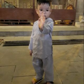 Đồ lam đi chùa cho bé
