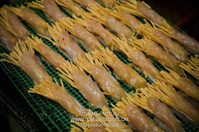 GÀ MIẾNG QUẤN MỰC SỢI🦑