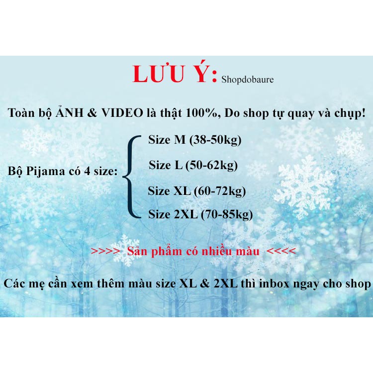 Bộ Pijama bầu và sau sinh Dài Tay kéo khóa cho con bú Thu Đông, chất kate thái dành cho mẹ từ 38 đến 85kg