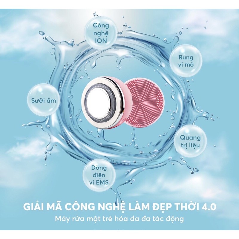 Máy rửa mặt masage đẩy tinh chất | BigBuy360 - bigbuy360.vn