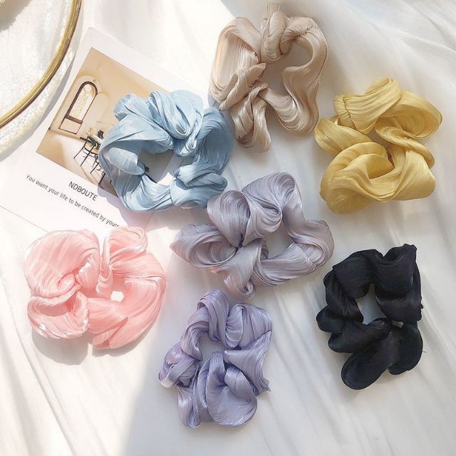 DÂY CỘT TÓC SCRUNCHIES DẬP DỢN SÓNG