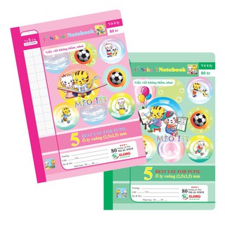Vở 5 Ôly Chích Bông KLong - 80 Trang - Ms: 030