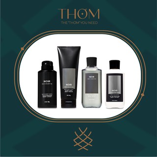 NOIR | SẢN PHẨM TẮM DƯỠNG XỊT THƠM KHỬ MÙI BATH & BODY WORKS DÀNH CHO NAM BODY SRPAY SHOWER GEL LOTION