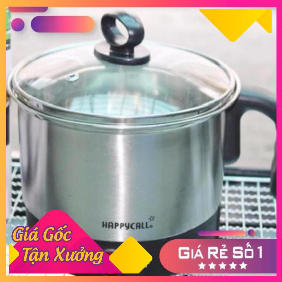 Ca nếu mì inox hapycal 1,6 lit - ca nấu mì mini