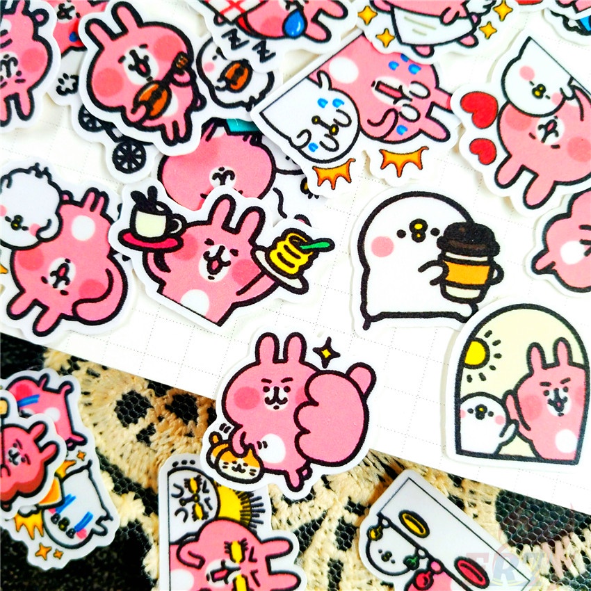 Set 60 miếng hình dán trang trí album sổ tay DIY