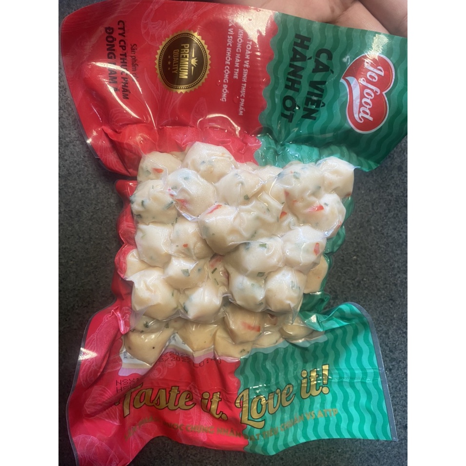 1KG Cá Viên Hành Ớt (gồm 2 gói 500g)