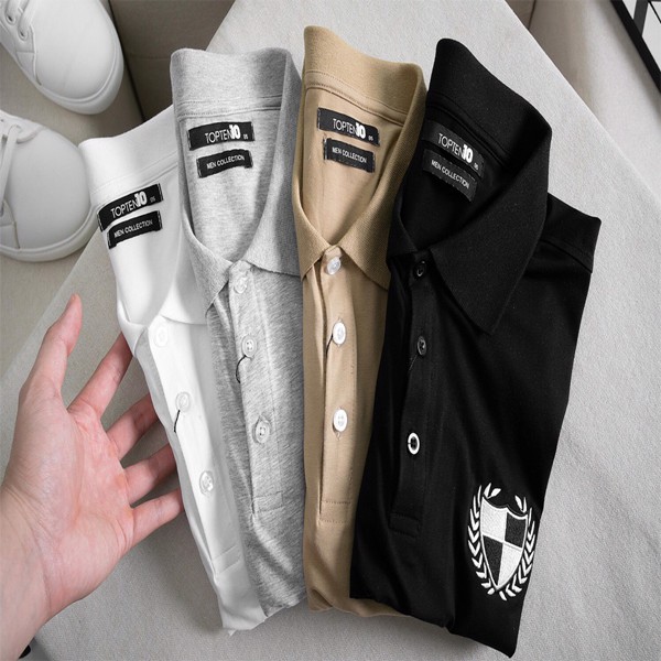 Áo Phông Nam Có Cổ bẻ Tay Ngắn Thun Cotton Polo Nam đẹp Cao Cấp giá rẻ | BigBuy360 - bigbuy360.vn