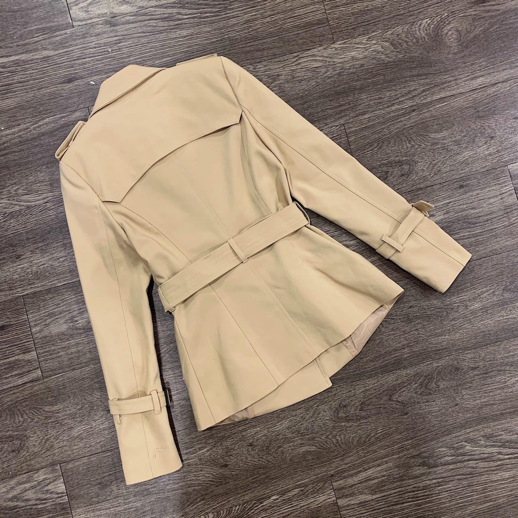 Áo trenchcoat dáng ngắn 76A07