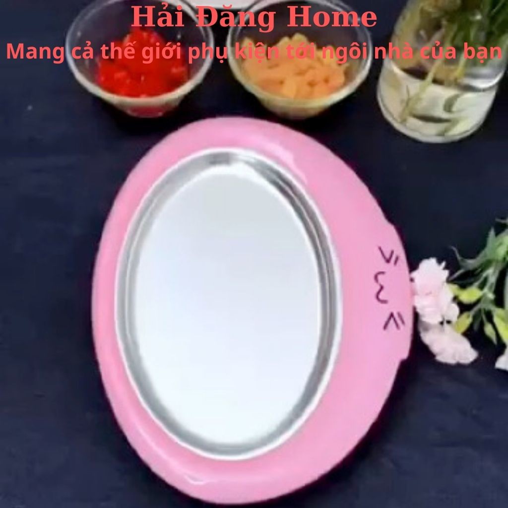 Máy làm kem cuộn Thái Lan mini tại nhà đơn giản, dễ sử dụng, không dùng điện nên cực kỳ an toàn với trẻ nhỏ