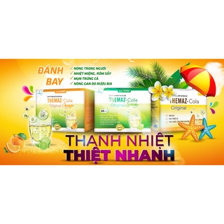 Bột sủi thanh nhiệt mát gan giải độc Themaz Cola Original