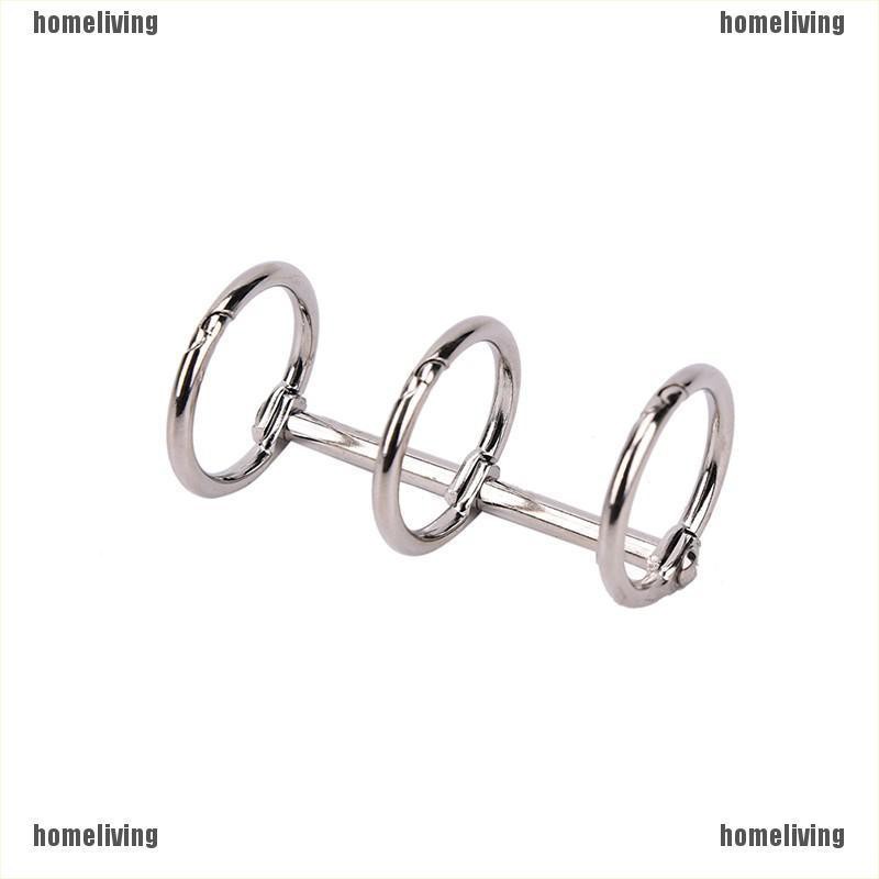 [homeliving] 1x Sổ Tay Bìa Hình Chiếc Lá Bằng Kim Loại Rời Album Có Khóa Cài