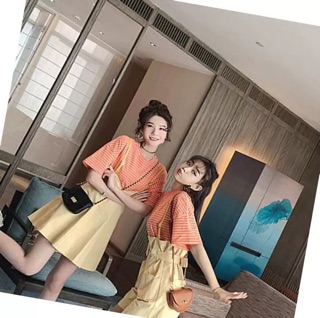 Set yếm váy bạn thân
