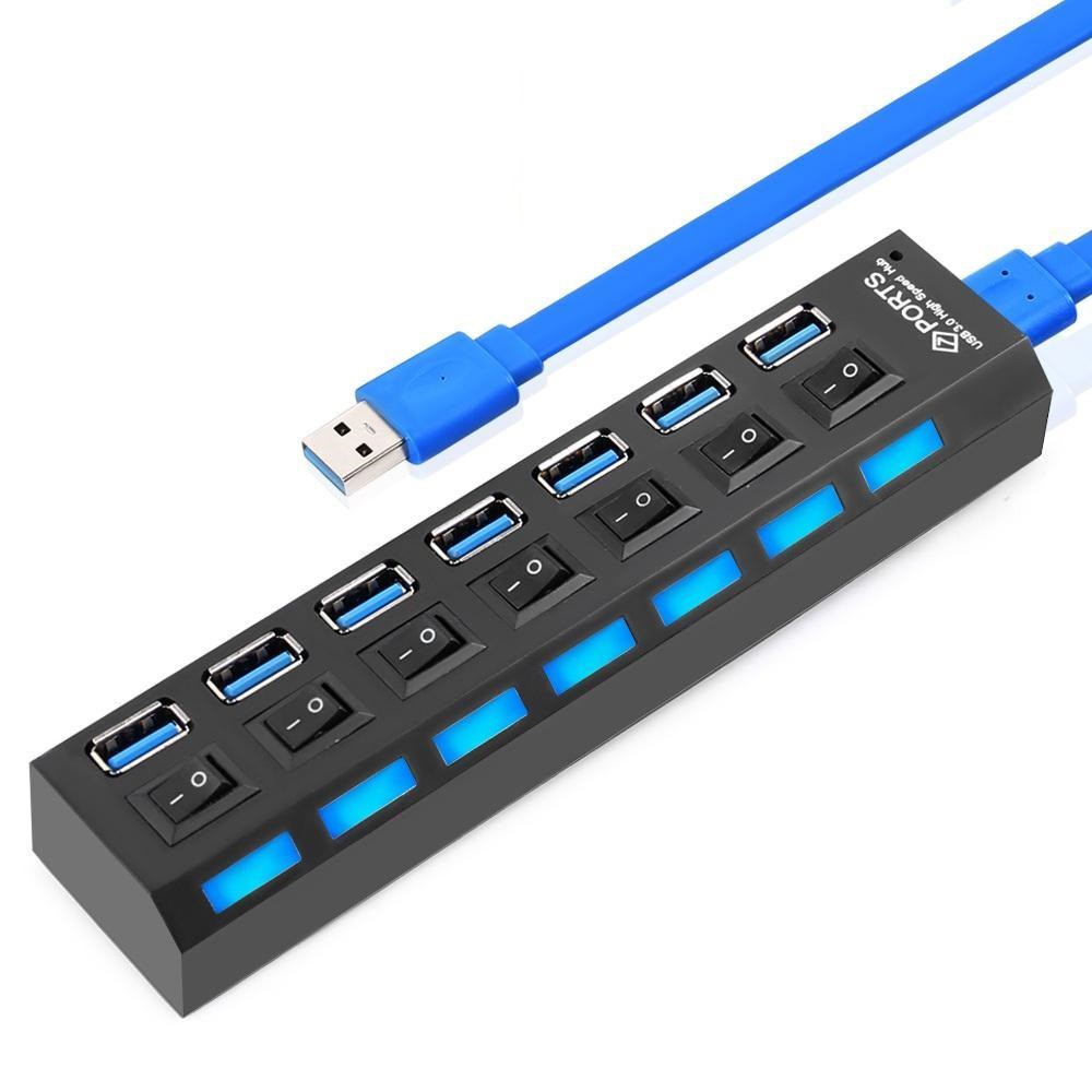 Cáp chuyển đổi Hub USB 7port 3.0