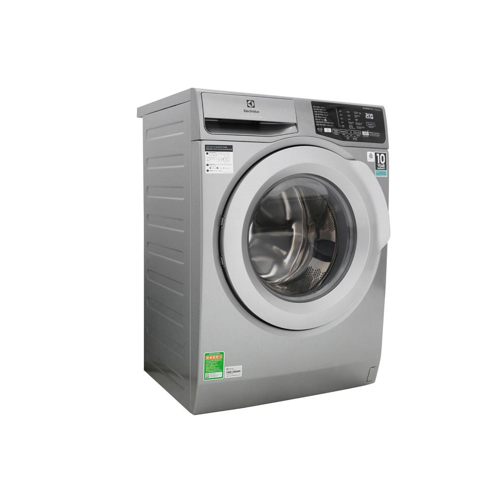 Máy giặt Electrolux Inverter 8 kg EWF8025CQSA - Khóa trẻ em Giặt nước nóng Giặt hơi nước Hẹn giờ giặt.Giao miễn phí HCM