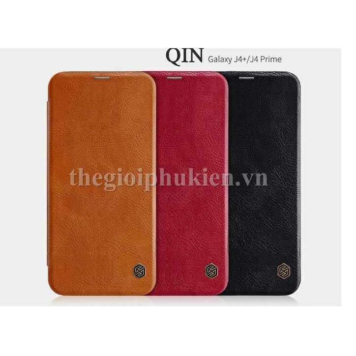 Bao da Cao cấp Nillkin QIN cho Samsung Galaxy J4 Plus