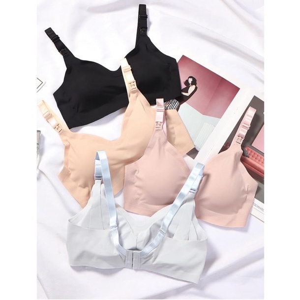 [Hàng chính hãng] Áo lót bầu CHẤT SU NON chống chảy xệ cao cấp, siêu co giãn, siêu mát