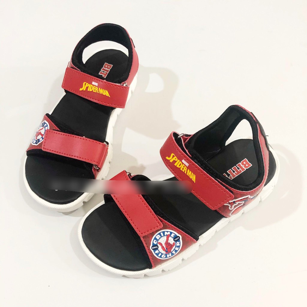 (Size 29-35) Sandal bé trai Spiderman đế cao su DTB 073411