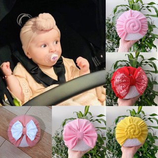 Mũ Turban cotton mũ cho bé gái