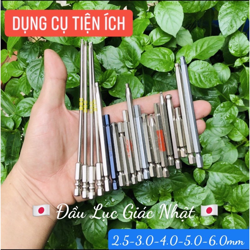 Đầu Lục Giác Nhật Bãi EIGHT - Các khích thước