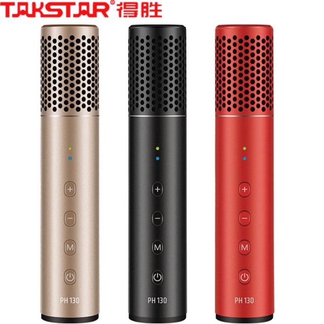 Micro hát livestream di động Takstar PH-130 DSP giả giọng người già, trẻ em, hát cục hay