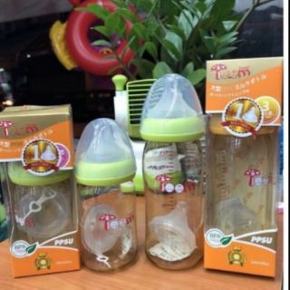 Bình toom ppsu cổ rộng 160/240ml hàng nội địa nhật