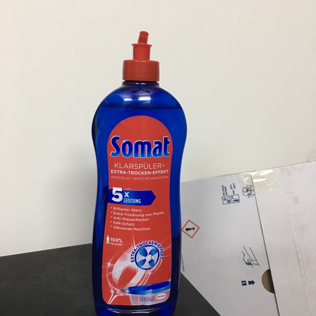 Nước làm bóng Somat 750ml  CÁC SẢN PHẨM DÙNG CHO MÁY RỬA CHÉN BÁT