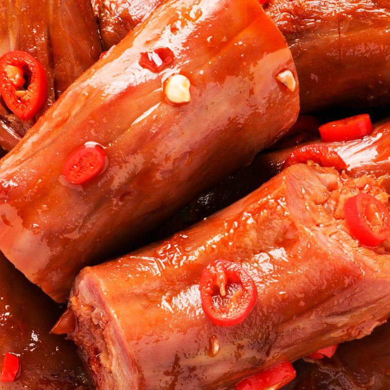 Cổ vịt loại ngon 18g, cổ vịt cay Minizui ba vị thơm ngon | BigBuy360 - bigbuy360.vn