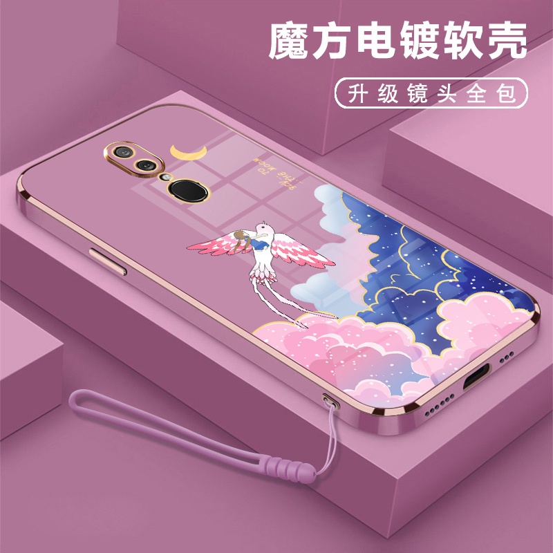 Ốp điện thoại QIANZI họa tiết hoạt hình cho Oppo F1S Oppo F11 Oppo F1 1Pro Oppo F9/F9 Pro Oppo K3 Oppo F7 Oppo F5