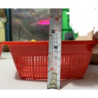 🌺 Set 10 RỔ VUÔNG, Cở TRUNG (Miệng Rộng: 18* 6,5cm)