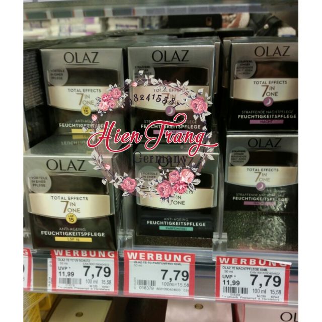 (gom sale 30%)Kem dưỡng nám Olaz 7in1 dạng hũ Đức