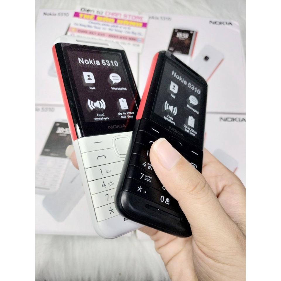Điện thoại bàn phím phổ thông Nokia 5310 2 sim phiên bản 2020 cho người già giá rẻ