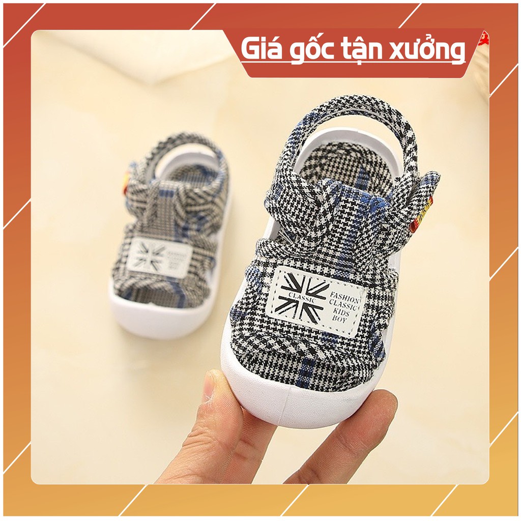 [XẢ KHO- HÀNG LOẠI 1]Giày Trẻ Em Dép Sandal Tập Đi  Bé Trai Bé Gái Cao Cấp Chống Vấp