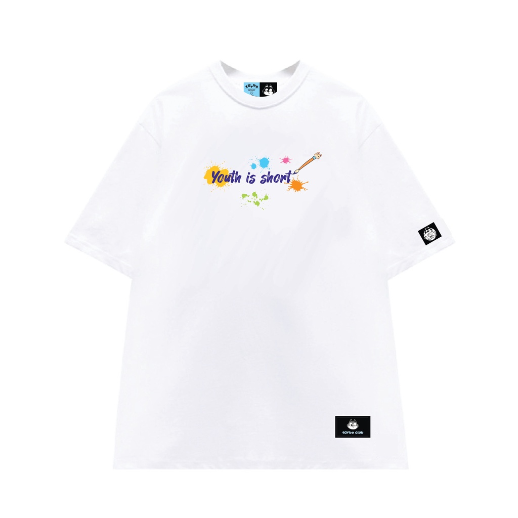 TARBO TEE YOUNG . ÁO THUN TAY NGẮN NAM NỮ Outfit Cotton 4 Chiều Local Brand
