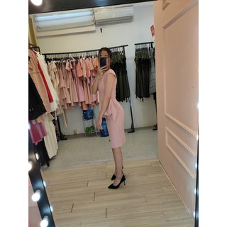 Đầm hồng dáng ôm k229 - h ladies