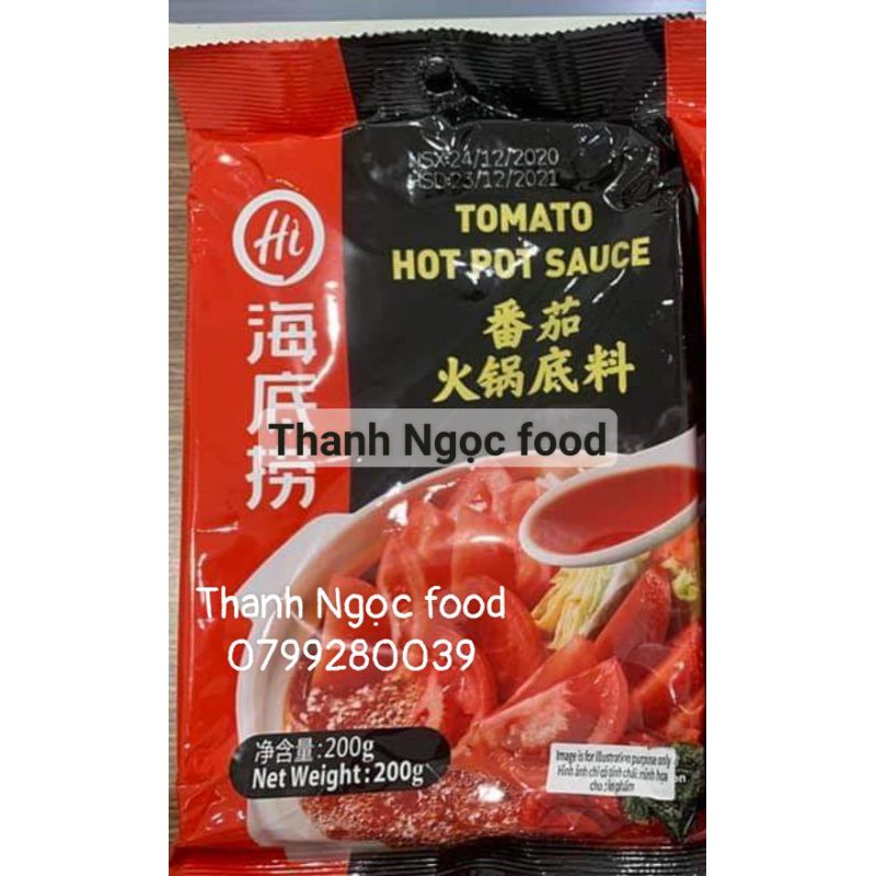 CỐT LẨ-U CÀ CHUA HADILAO(chỉ giao hàng tphcm)