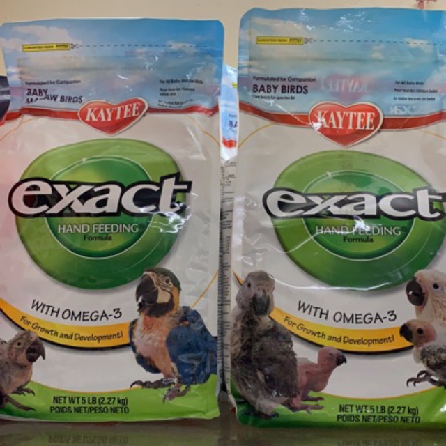 Bột kaytee cho vẹt non date mới cập nhật gói nguyên seal 2.27kg