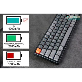 Bàn Phím Cơ Không Dây Keychron K6