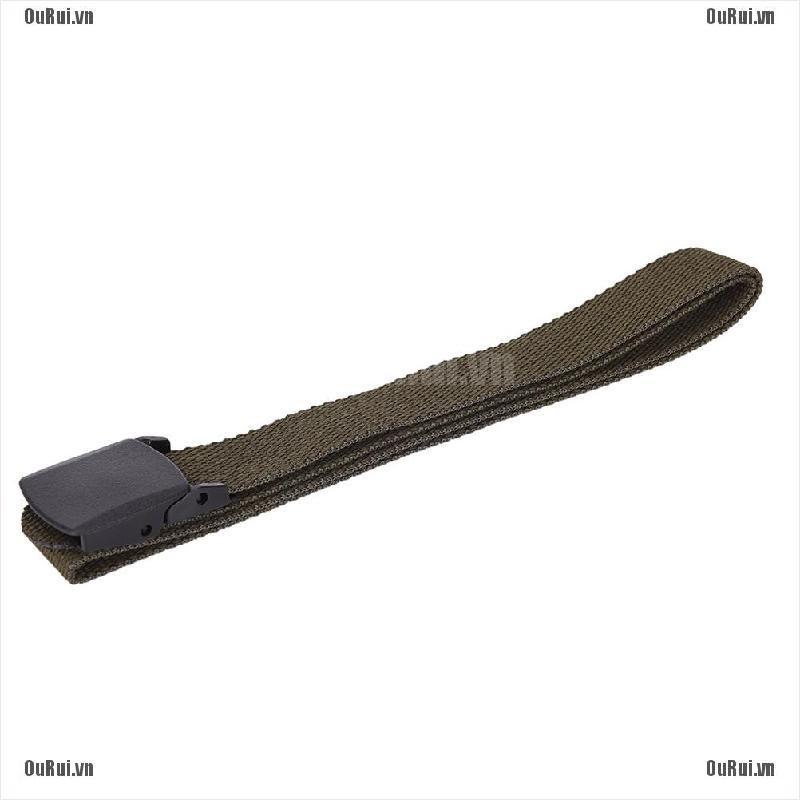 Thắt lưng vải canvas thiết kế cá tính cho nam và nữ chất lượng cao