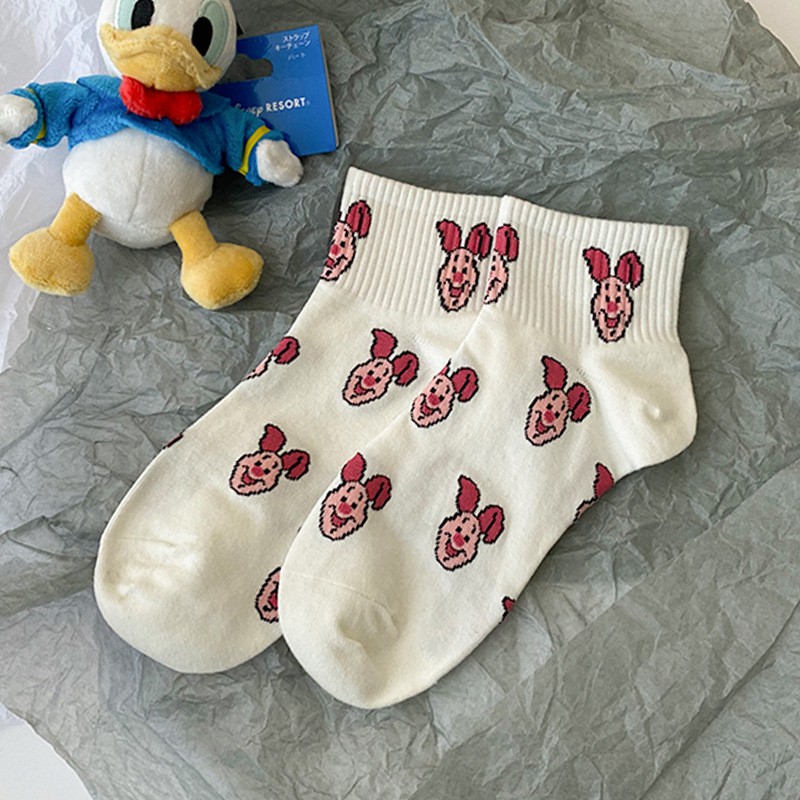 Tất vớ nữ ngắn cổ hoạt hình mickey cute dễ thương chất cotton đẹp NC11