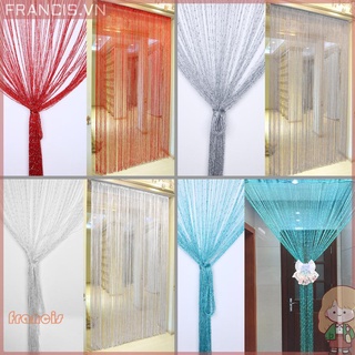 Rèm cửa chuỗi hạt bạc sang trọng kích thước 1 * 2m