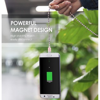 Cáp Baseus MicroUSB Nam Châm hút (Cáp sạc từ) Chính Hãng