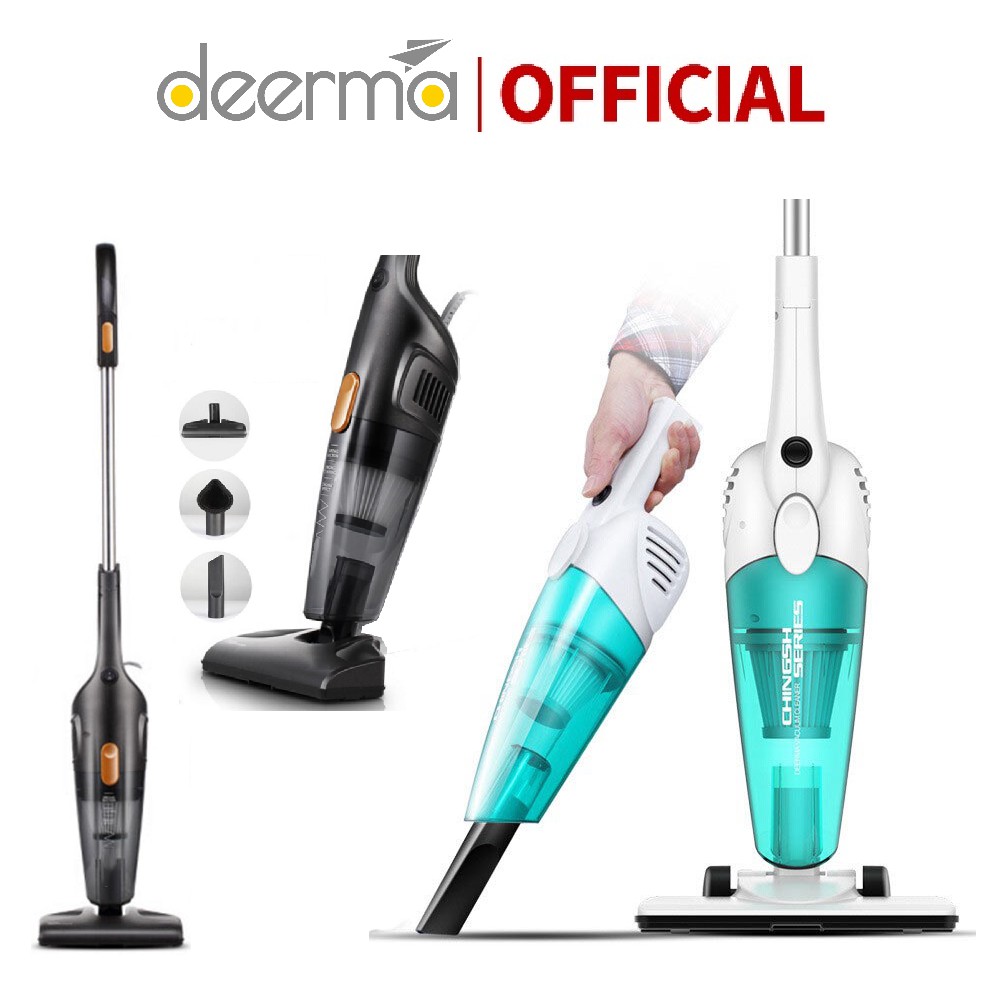 [BH 12 THÁNG] Máy hút bụi cầm tay Xiaomi Deerma Vacuum Cleaner DX118C (Xanh) / DX115C ( Đen)