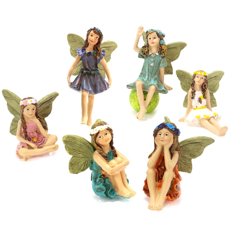 Bộ 6 Mô Hình Khu Vườn Mini Trang Trí Nhà Cửa