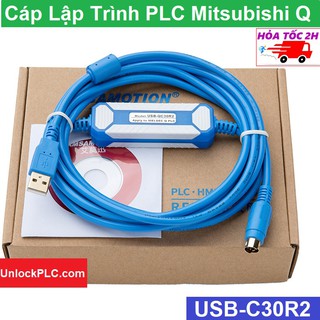 Xả kho - cáp lập trình plc mitsubishi q series usb-qc30r2
