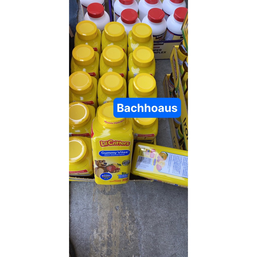 KẸO DẺO GẤU GUMMY VITES 300 VIÊN của Mỹ gummy 300v