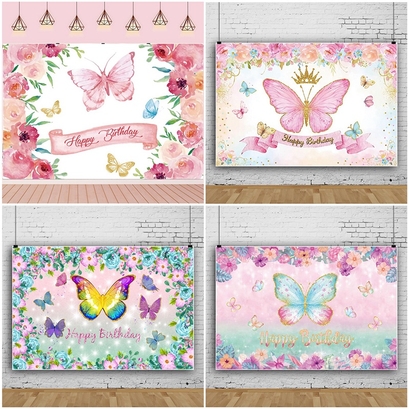 Tấm Phông Nền Chụp Ảnh Cho Bé Gái 150*100cm