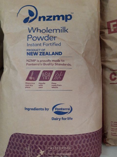 SỮA BỘT NGUYÊN KEM NEWZEALAND WHOLE MILK POWDER  Túi 500gr