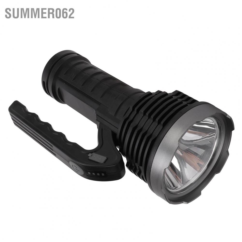 Đèn pin ánh sáng đôi chống thấm nước thiết kế di động tiện lợi cho ngoài trời