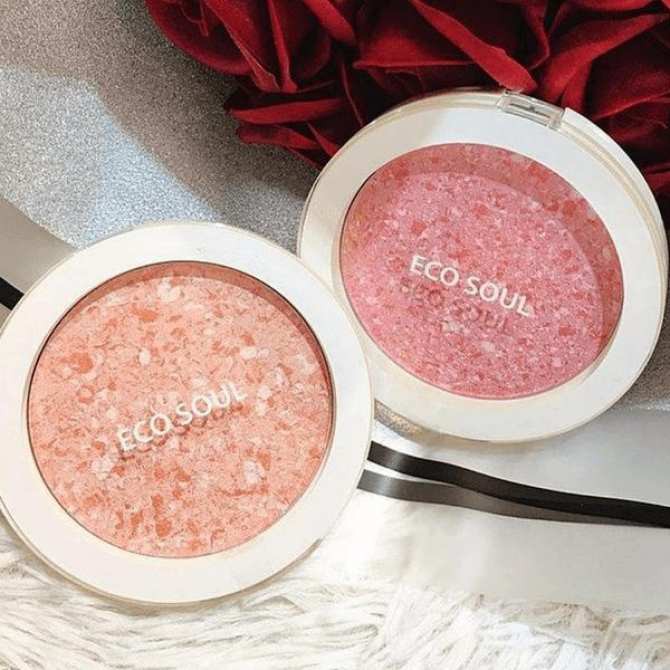 MÁ HỒNG The_Saem Eco Soul Carnival Blush